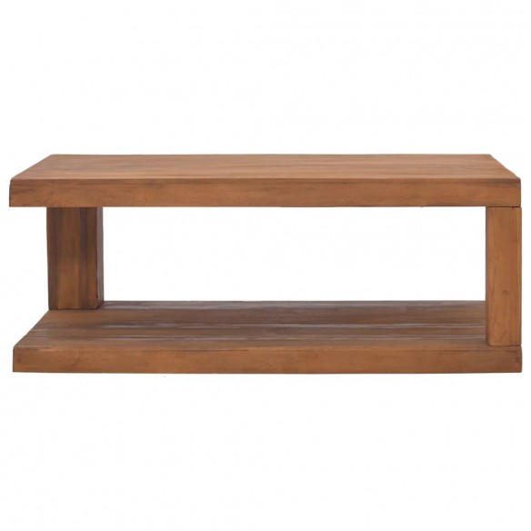 Table basse 90x50x35 cm Bois de teck solide