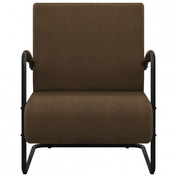 Fauteuil Marron foncé Tissu