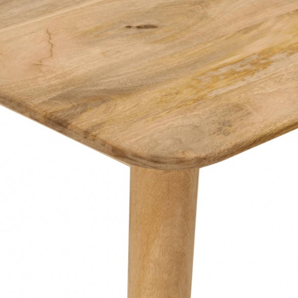Table à dîner 112x52x76 cm bois de manguier massif