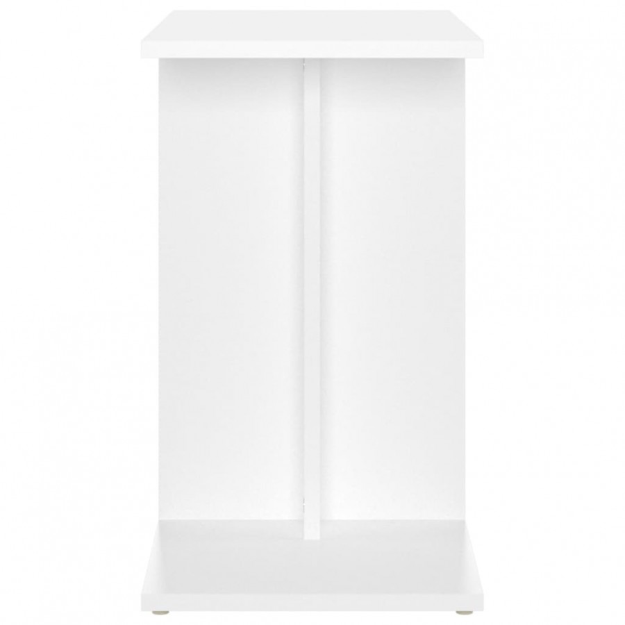Table d'appoint Blanc 50x30x50 cm Aggloméré