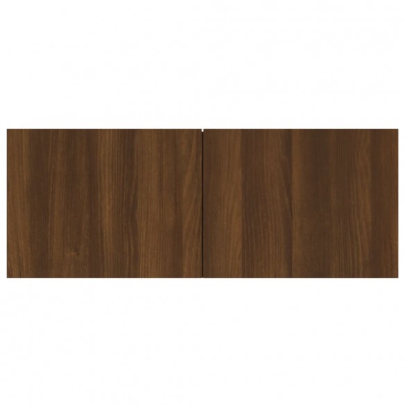 Ensemble de meubles TV 6 pcs Chêne marron Bois d'ingénierie