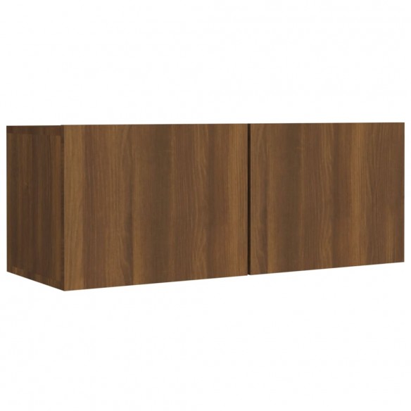 Ensemble de meubles TV 5 pcs Chêne marron Bois d'ingénierie