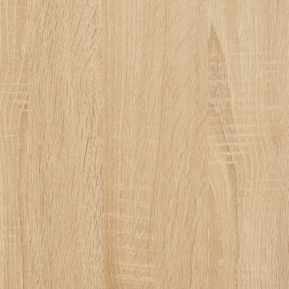 Table de chevet avec pieds en pin Chêne sonoma 40x35x50 cm
