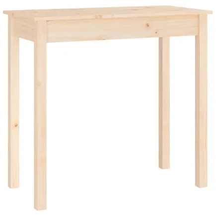 Table console 80x40x75 cm Bois massif de pin 2