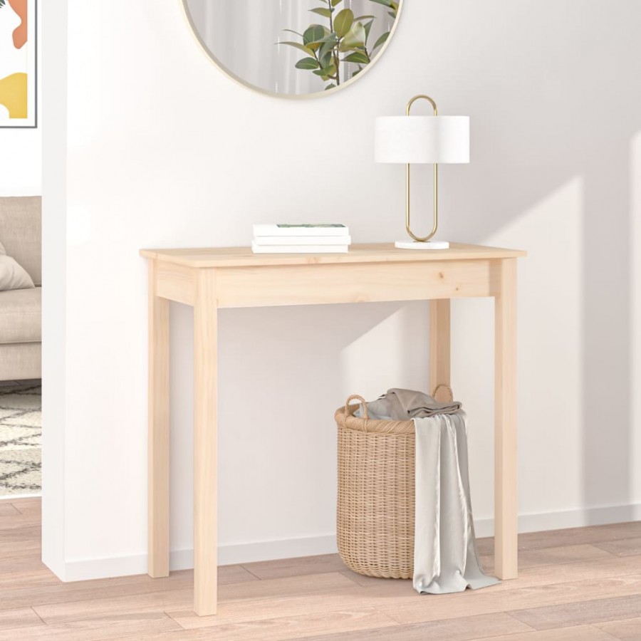 Table console 80x40x75 cm Bois massif de pin Table console 80x40x75 cm Bois massif de pin