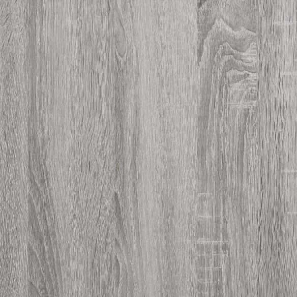 Table de chevet sonoma gris 50x41x65 cm bois d'ingénierie