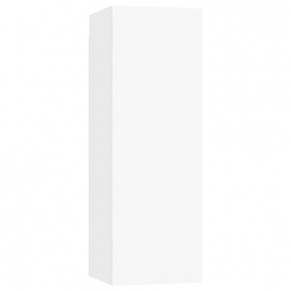 Ensemble de meubles TV 8 pcs Blanc Bois d'ingénierie