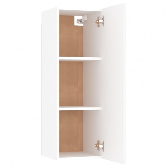 Meubles TV 2 pcs Blanc 30,5x30x90 cm Aggloméré