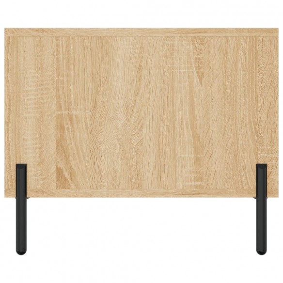 Table basse chêne sonoma 102x50x40 cm bois d'ingénierie
