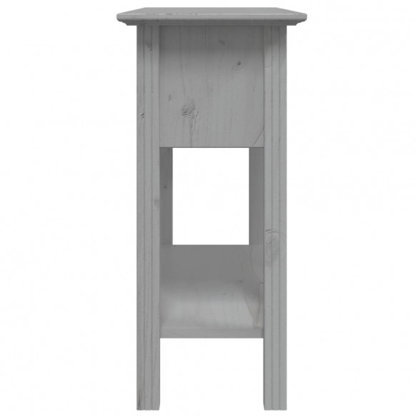 Table console BODO gris 90x34,5x73 cm bois de pin massif