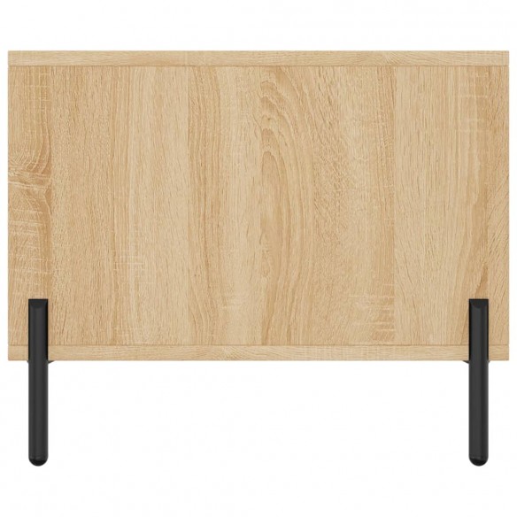 Table basse chêne sonoma 90x50x40 cm bois d'ingénierie