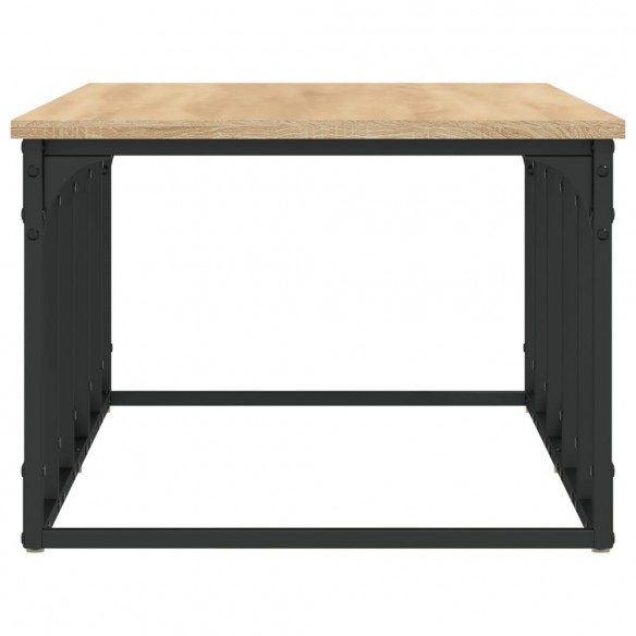 Table basse chêne sonoma 100x50x35,5 cm bois d'ingénierie
