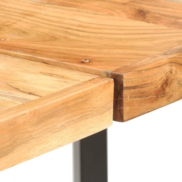 Table de bar 180x70x107 cm bois d'acacia massif