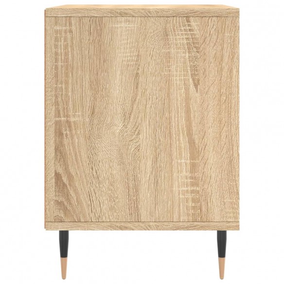 Table de chevet chêne sonoma 40x35x50 cm bois d’ingénierie