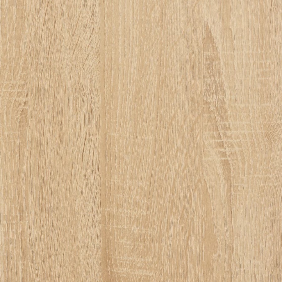 Table console chêne sonoma 100x34,5x75 cm bois d'ingénierie