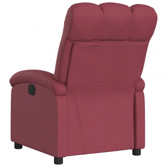 Fauteuil inclinable Rouge bordeaux Tissu