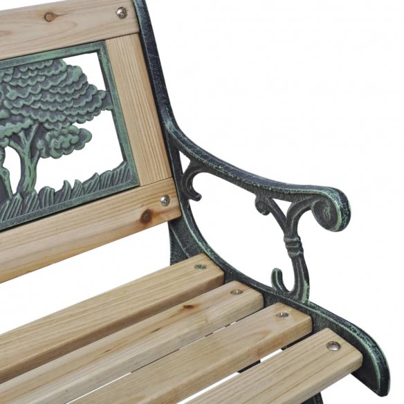 Banc de jardin pour enfants 84 cm Bois