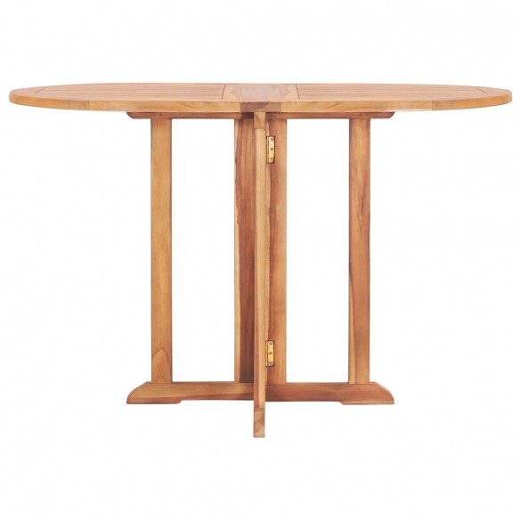 Table pliable de jardin papillon 120x70x75 cm Bois teck solide