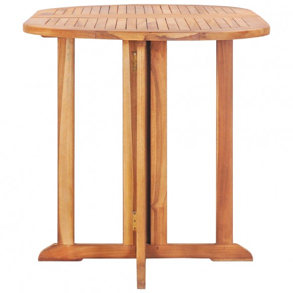 Table pliable de jardin papillon 120x70x75 cm Bois teck solide