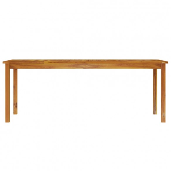 Table de jardin 200x100x74 cm Bois d'acacia solide