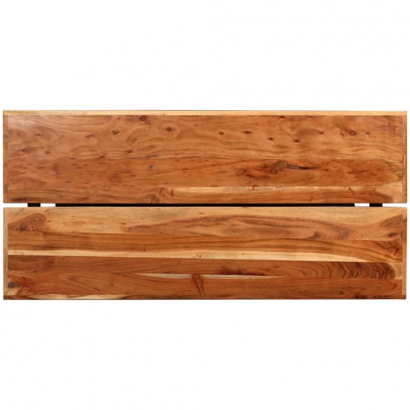 Table de bar Bois massif d'Acacia 150x70x107 cm