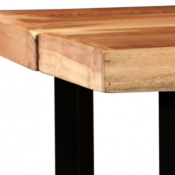 Table de bar Bois massif d'Acacia 150x70x107 cm