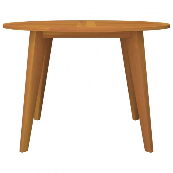 Table de jardin Ø110x75 cm Bois d'acacia solide