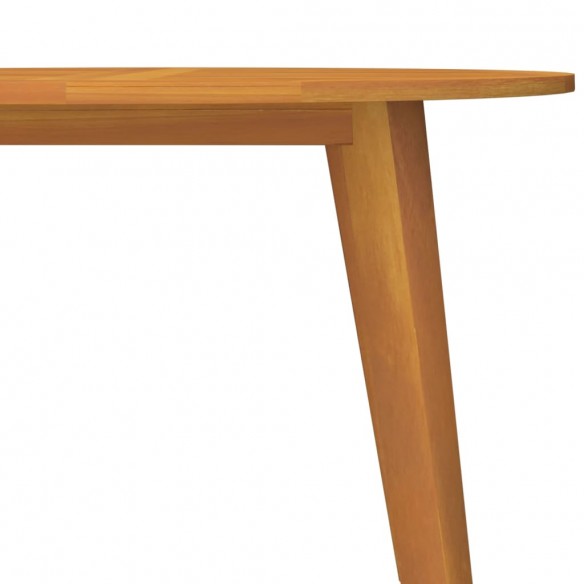 Table de jardin Ø110x75 cm Bois d'acacia solide