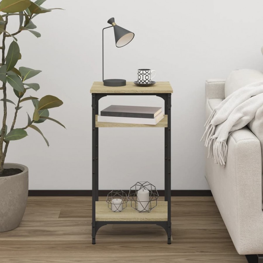 Table d'appoint Chêne sonoma 40x30x75 cm 