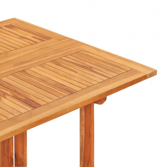 Table pliable de jardin papillon 150x90x75 cm Bois teck solide