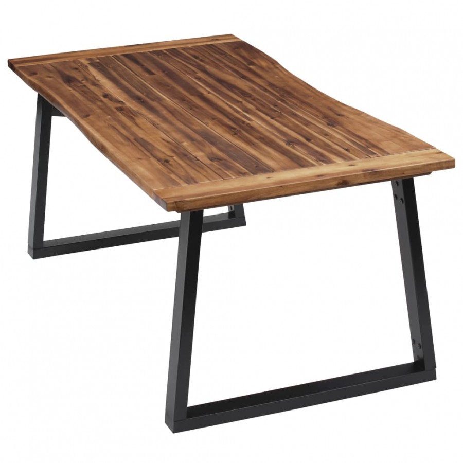 Table de salle à manger Bois d'acacia massif 180x90 cm Table de salle à manger Bois d'acacia massif 180x90 cm