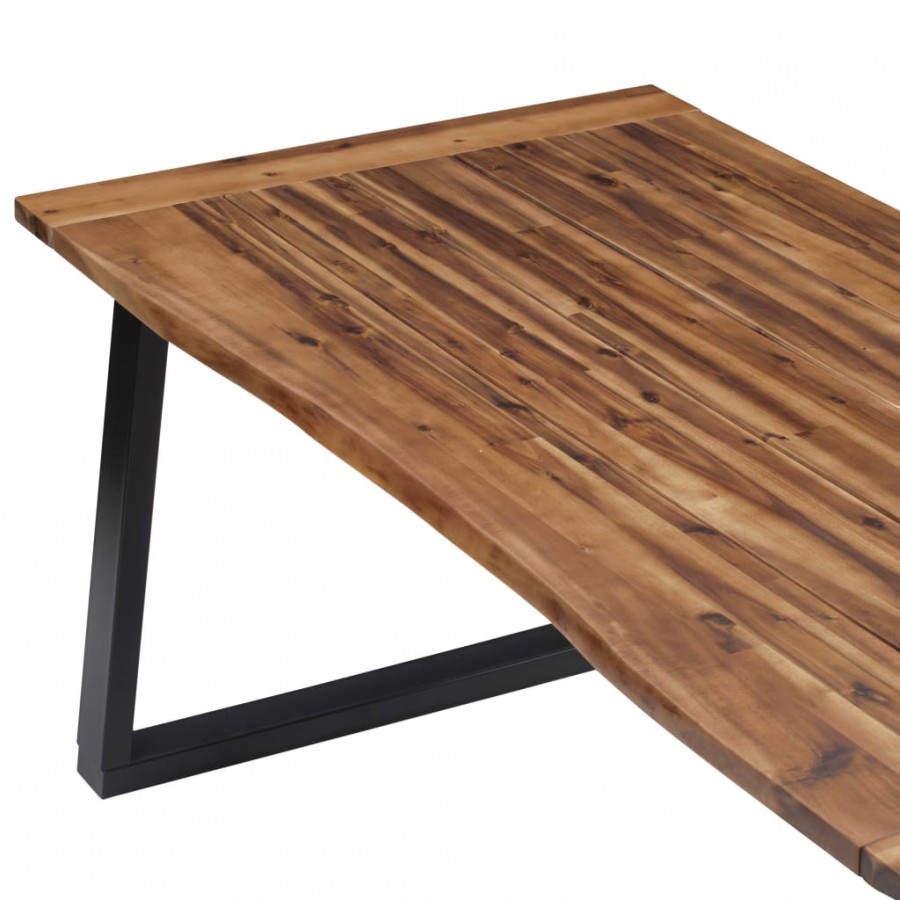 Table de salle à manger Bois d'acacia massif 180x90 cm Table de salle à manger Bois d'acacia massif 180x90 cm