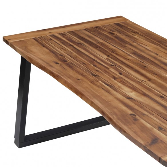 Table de salle à manger Bois d'acacia massif 180x90 cm