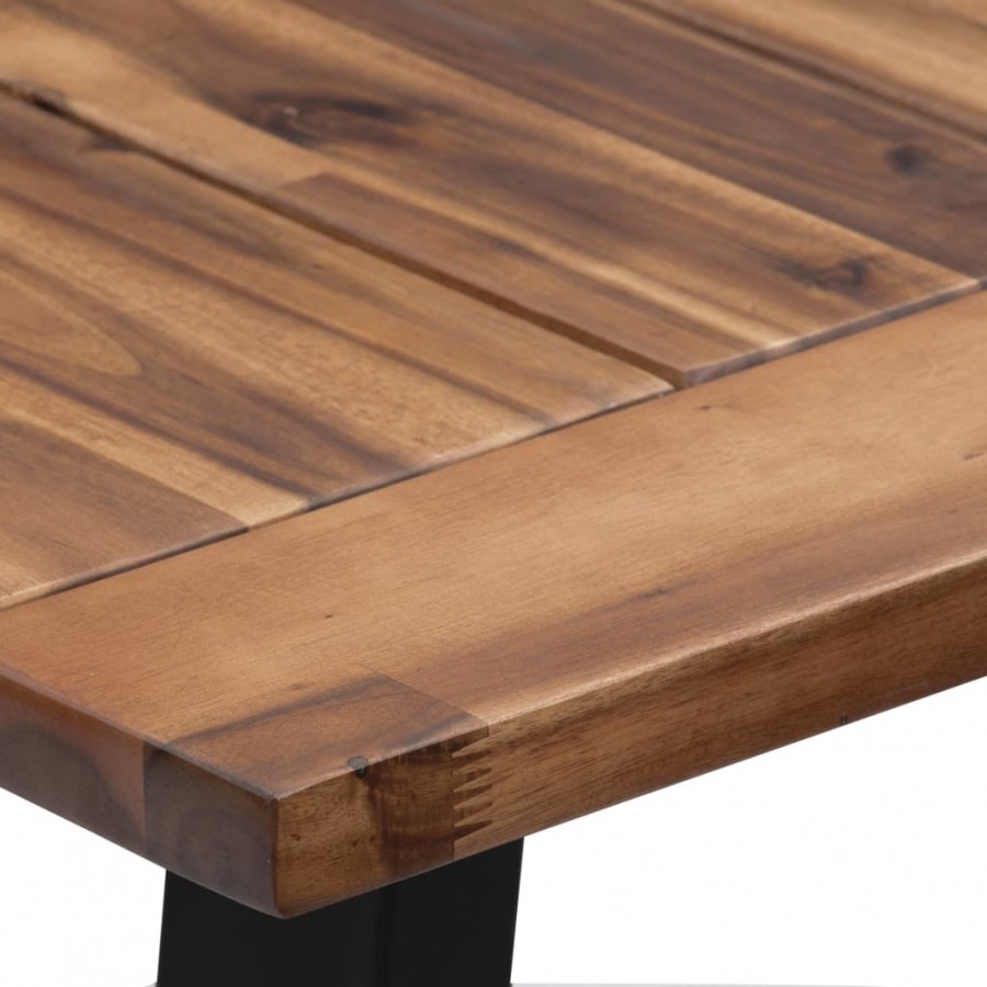 Table de salle à manger Bois d'acacia massif 180x90 cm Table de salle à manger Bois d'acacia massif 180x90 cm