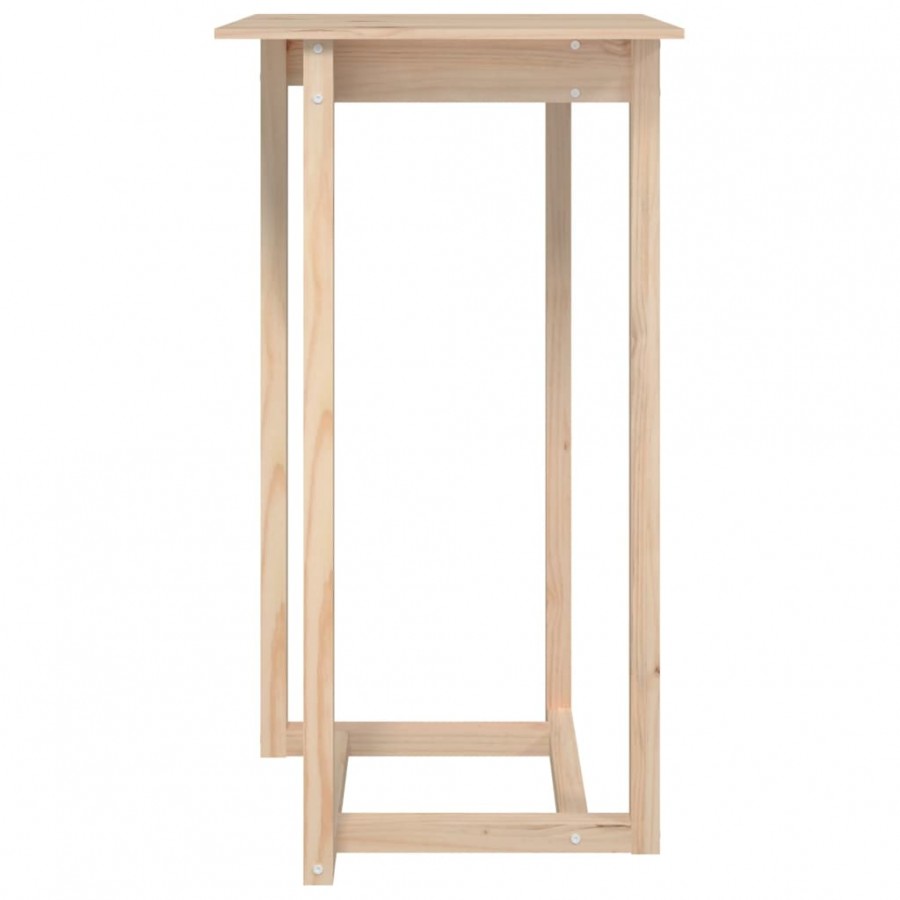 Table de bar 60x60x110 cm Bois massif de pin Table de bar 60x60x110 cm Bois massif de pin