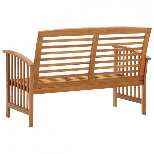 Banc de jardin 119 cm Bois d'acacia solide