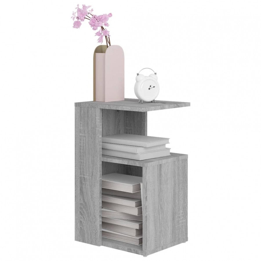 Table d'appoint Sonoma gris 36x30x56 cm 