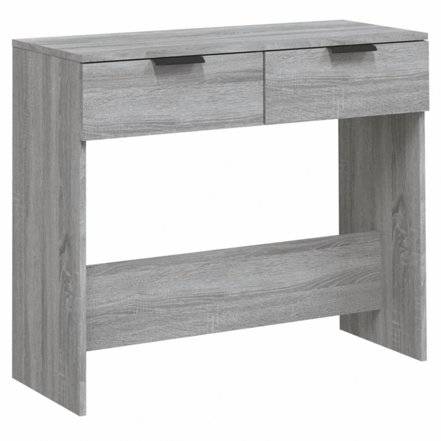 Table console Sonoma gris 90x36x75 cm 