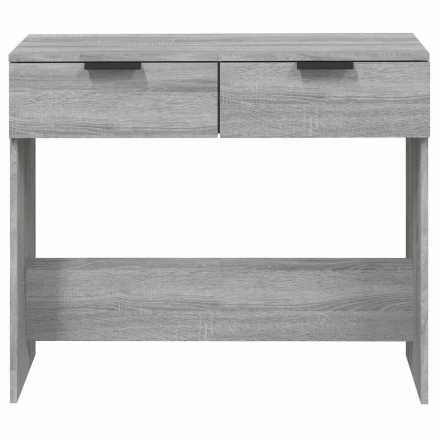 Table console Sonoma gris 90x36x75 cm 