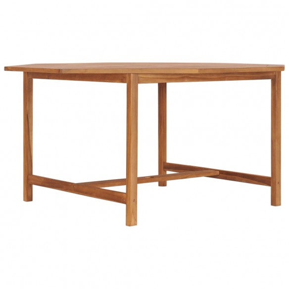 Table de jardin 150x150x75 cm Bois de teck solide