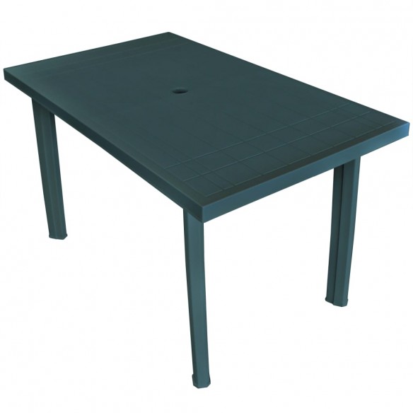 Table de jardin Vert 126 x 76 x 72 cm Plastique