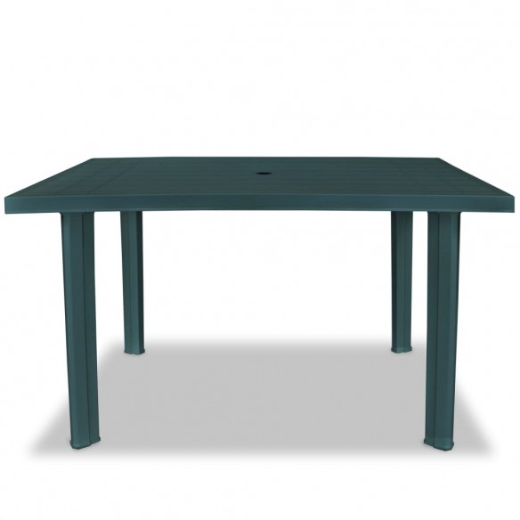 Table de jardin Vert 126 x 76 x 72 cm Plastique