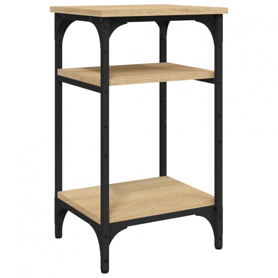 Table d'appoint Chêne sonoma 35x30x60 cm 