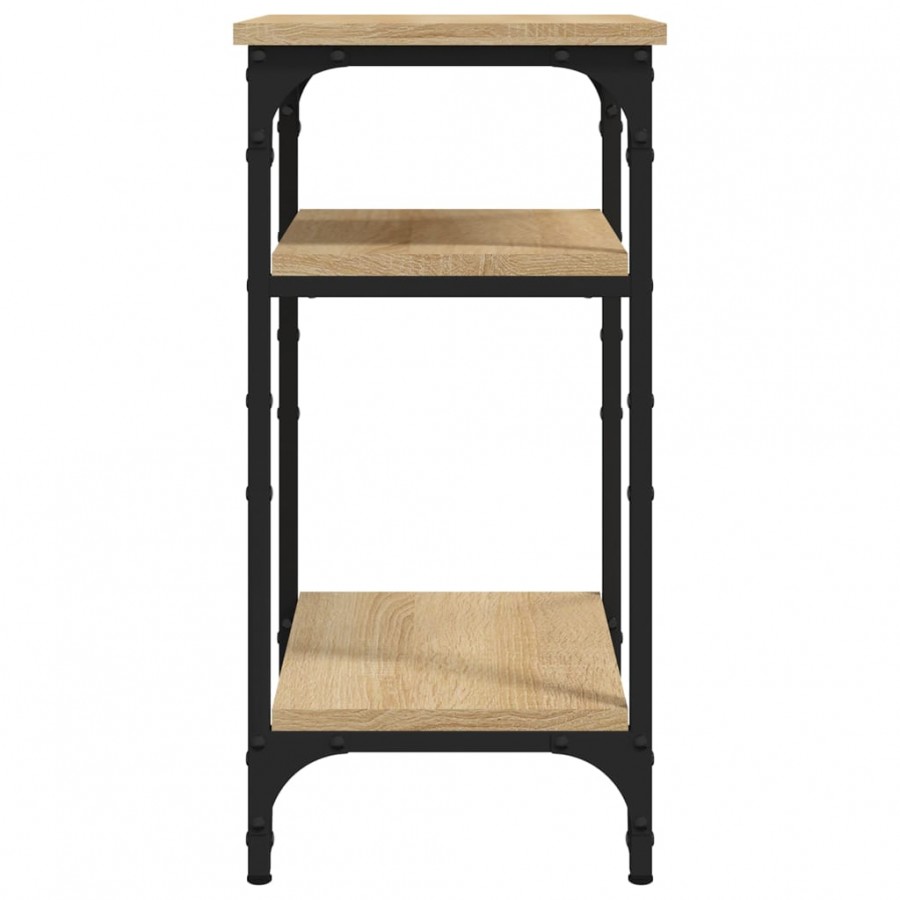 Table d'appoint Chêne sonoma 35x30x60 cm 