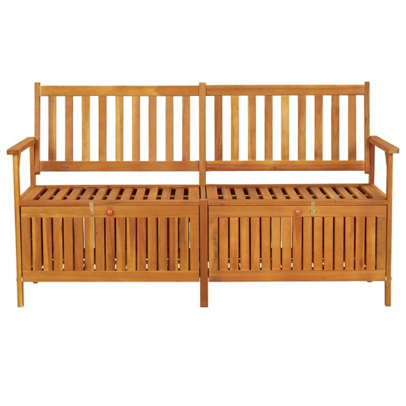 Banc de rangement 148 cm Bois d'acacia solide