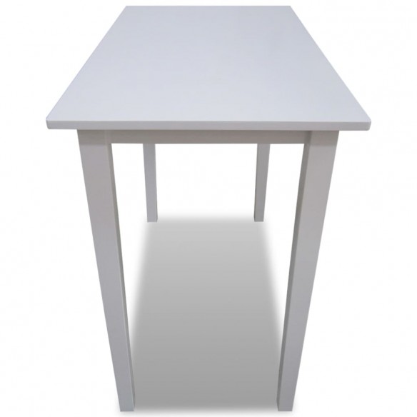 Table de bar en bois Blanc