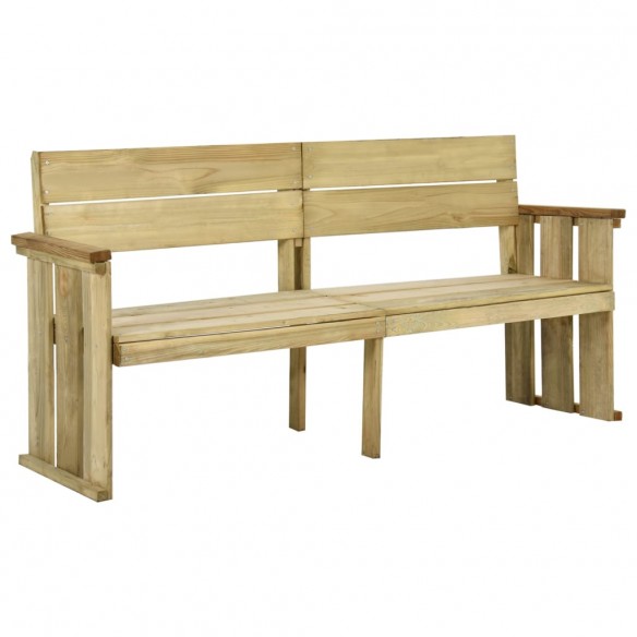 Banc de jardin 172 cm Bois de pin imprégné