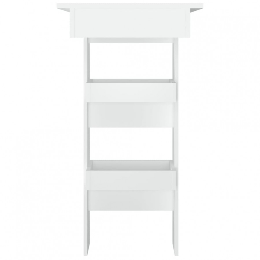 Table de bar murale Blanc 102x45x103,5 cm  Table de bar murale Blanc 102x45x103,5 cm