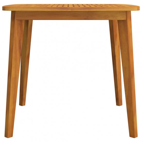 Table de jardin 85x85x75 cm Bois d'acacia solide