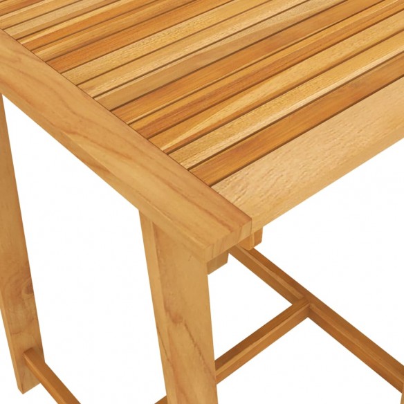 Table de bar de jardin 70x70x104 cm Bois d'acacia massif